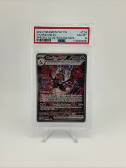 Pokemon TCG Charizard EX Paldean Fates Sir 234/091 PSA 8 - Image 1