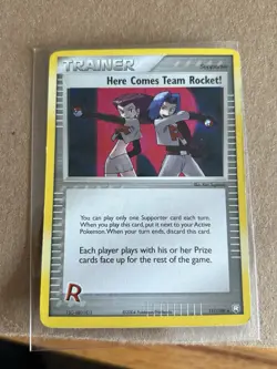 Pokemon Here Comes Team Rocket! 111/109 Team Rocket Returns Holo ✨🔥SHIPS FAST - Image 2