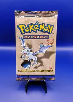 Fossil Set 1st Edition Booster Pack 21.02g Aerodactyl Sealed Pokemon WOTC New - Image 1
