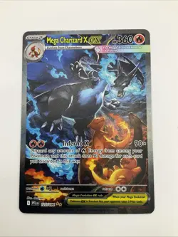 2025 Pokemon Phantasmal Flames 125/094 Mega Charizard X ex SIR / NM 🔥 - Image 1