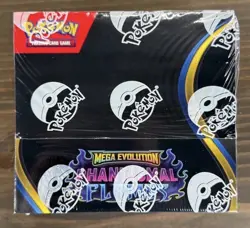 Pokemon TCG Mega Evolution Phantasmal Flames Booster Box *Factory Sealed* - Image 1