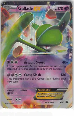 Gallade EX XY45 Promo XY Black Star Promos Pokemon HP - Image 1
