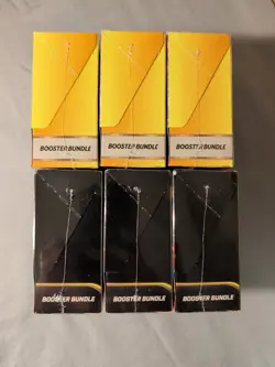 Pokemon Tcg 6 Booster Bundle Lot Mega Evolution X3 Surging Sparks X3 New Sealed - Image 3