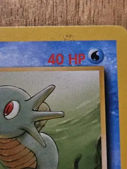 Pokemon TCG - HORSEA - 1ST EDITION 49/62 - Excellent - FOSSIL 1999 WOTC VINTAGE - Image 3
