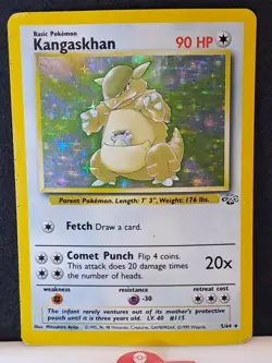 Kangaskhan 05/64 Jungle Holo Pokemon TCG HP - Image 2