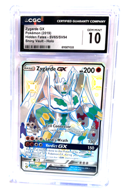 2019 POKEMON GEM MINT ZYGARDE GX # SV65/SV94 HOLO GRADE 10 AWESOME ! - Image 1