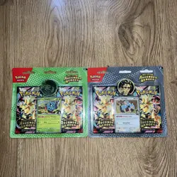 2x Pokemon TCG Ascended Heroes 2 Pack Blister - Larry’s + Erika - Image 1