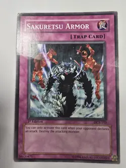 Sakuretsu Armor DCR-102 Dark Crisis 1st Edition Yu-Gi-Oh Tcg - Image 1