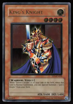 King's Knight EEN-EN006 Rare Elemental Energy Ultimate Rare Yu-Gi-Oh - Image 1