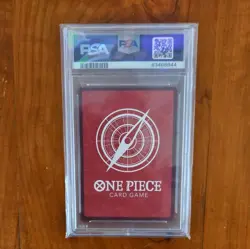 2023 ONE PIECE Portgas D. Ace OP03-001 Leader Alt Art ENGLISH PSA 10 - Image 2