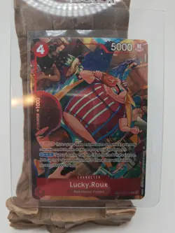 Lucky.Roux (TR) OP09-015 A Fist of Divine Speed One Piece TCG English - Image 1