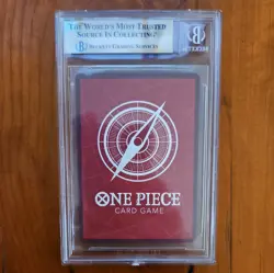 2022 One Piece Romance Dawn King Alt Art Leader OP01-091 English - Pristine 10 - Image 2