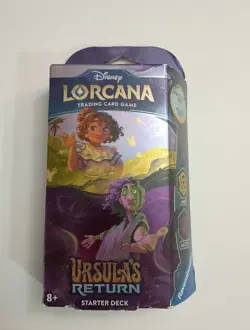 Disney Lorcana TCG: Ursula's Return Starter Deck Amber & Amethyst - Image 1