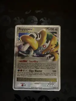 Regigigas LV.X DP30 Black Star Promo Holo Pokemon TCG Card - Image 1