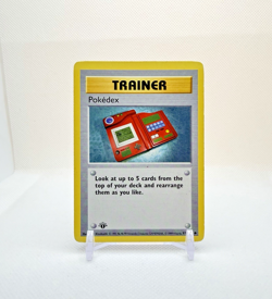 Pokemon Card - Base 87/102 - POKEDEX (uncommon) [1st Edition] - Image 1