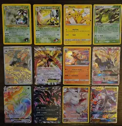 Pokemon 12 Card Lot. Holo Erica's Venusaur. Koga's Beedrill. Holo Mcd's Pikachu - Image 1