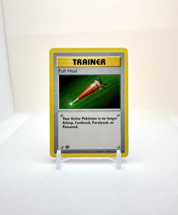 FULL HEAL Pokemon Card - WOTC - 1st Edition - Base Set - Shadowless - 82/102 NM - Image 1