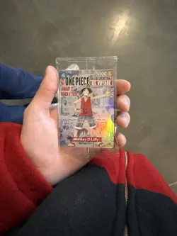 One Piece Monkey.D.Luffy One Piece College Basketball Rare Card. Original Set! - Image 1