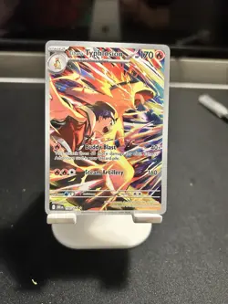Ethan's Typhlosion Destined Rivals Illustration Rare Card 190/182 - Image 1