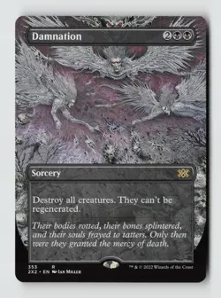 Damnation (Borderless)*Non-Foil* Double Masters 2022 353 LP - Image 1