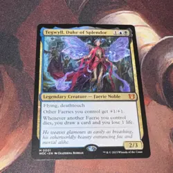 Tegwyll, Duke Of Splendor X1 Mtg Commander Wilds Of Eldraine Nm - Image 1