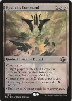 Kozilek's Command R Modern Horizons 3 11 - LP MTG - Image 1