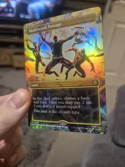 Multiversal Passage Borderless Foil - 206 - Spider-Man MTG - Image 2