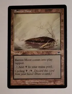 Barren Moor Regular Onslaught 312/350 Magic The Gathering MTG TCG - Image 1