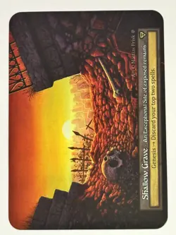 Shallow Grave Exceptional Gothic NM Sorcery: Contested Realm - Image 1