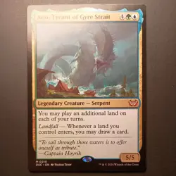 Aesi, Tyrant of Gyre Strait M #210 (NM) Duskmourn DSC Magic MTG - Image 1