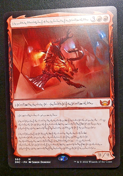 MTG New Capenna - Urabrask, Heretic Praetor - Phyrexian Text 360 Mythic - Image 1