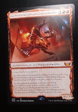 MTG New Capenna - Urabrask, Heretic Praetor - Phyrexian Text 360 Mythic - Image 3