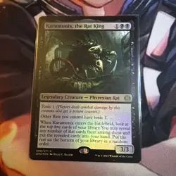 Karumonix, the Rat King Phyrexia: All Will Be One Foil - Image 1