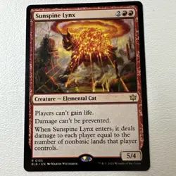 MTG - Bloomburrow - Sunspine Lynx - Regular - Image 1