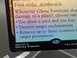 Glissa Sunslayer Phyrexia: All Will Be One Foil - Image 2