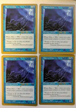 Man-o'-War - 1997 Jakub Slemr (VIS) World Championship Decks, MP - MTG x4 - Image 1