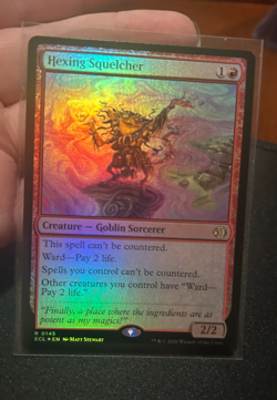 Magic the Gathering Hexing Squelcher Lorwyn Eclipsed Foil 145 - Image 1
