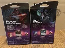 2x Planeswalker Decks MTG Magic the Gathering THRONE OF ELDRAINE 1 ea ROWAN OKO - Image 4