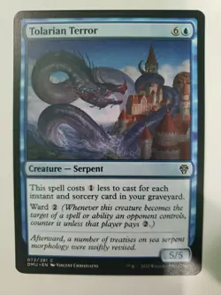 MTG Tolarian Terror Dominaria United 72 Regular Common - Image 2
