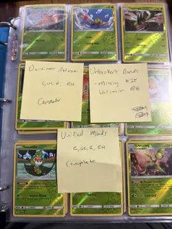 Pokemon Binder Lots Of Holos Great Condition - Image 1