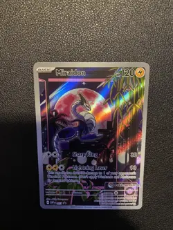 Miraidon SVP#013 Illustration Rare Pokemon Center Exclusive Black Star Promo - Image 3