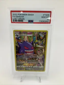 Gengar TG06/TG30 PSA 10 GEM MINT Swsh Lost Origin Trainer Gallery Pokemon - Image 1
