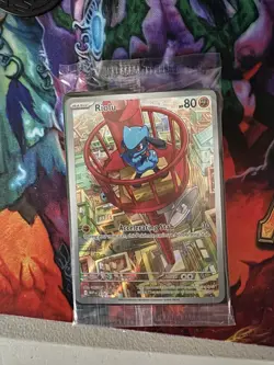 Pokemon TCG Riolu Illustration Rare Mega Evolutions Promo - SEALED - Image 1