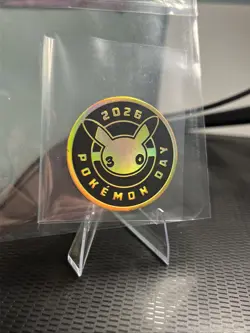 Pikachu 2026 Pokemon Day 30th Coin - Image 1