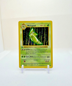Pokemon 1st Edition Base Set Shadowless Metapod 54/102 NS1 - Image 1