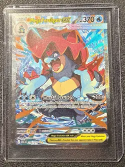 Pokemon TCG Ascended Heroes Mega Feraligatr EX 274/217 SIR - Image 3