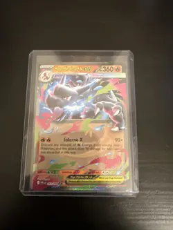 Pokemon TCG Mega Charizard X EX 013/094 Double Rare Phantasmal Flames NM - Image 1