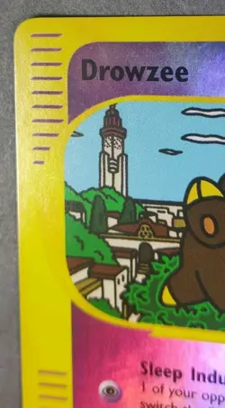 Reverse-Holographic Pokemon Aquapolis Set Drowzee 74b/147 (English) - Image 3