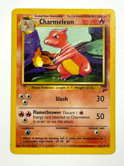 Pokemon TCG Charmeleon 35/130 Regular Uncommon Base Set 2 - Image 1