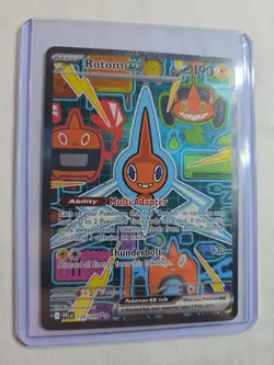Rotom Ex 126/094 Special Illustration RARE Pokemon TCG Phantasmal FLAMES NM Holo - Image 1